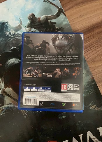  Beden HEDİYELİ God of War PS4 Oyunu - Türkçe