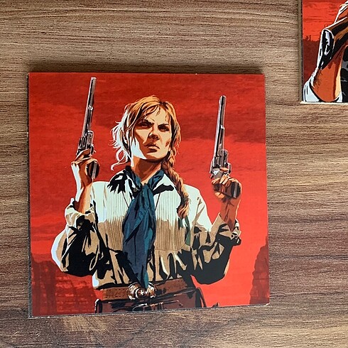  Beden çeşitli Renk Red Dead Redemption 2 Duvar Süsü