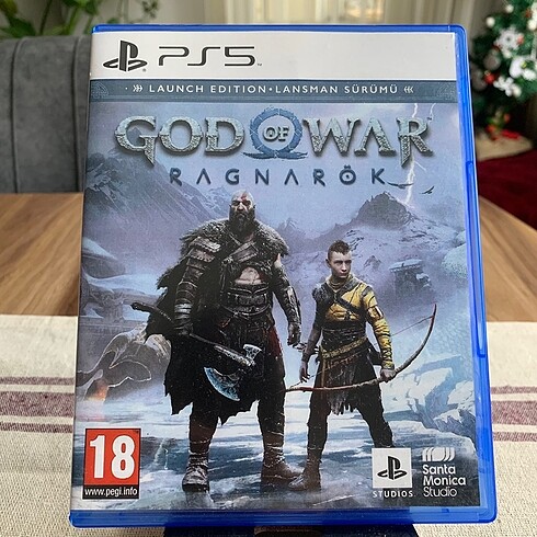 God of War Ragnarok PS5 Kapak