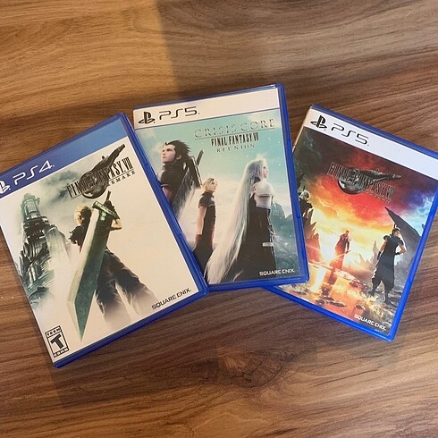 Final Fantasy 7 Kapak Seti