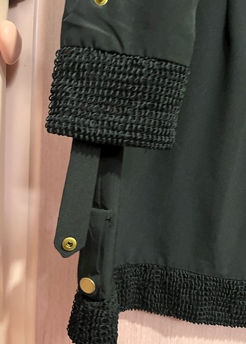 Siyah Uzun Kollu Kadın Tunik - Görsel 3