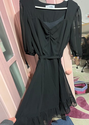 kandın abiye tül elbise - Görsel 6