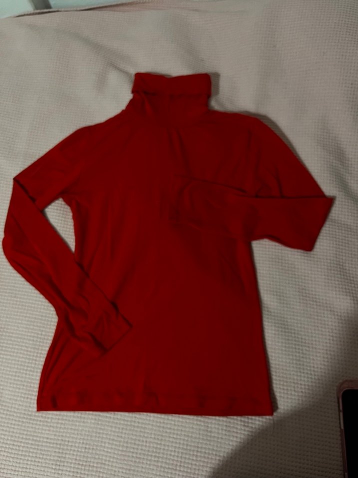 Kırmızı Boğazlı  Kadın body - Görsel 2