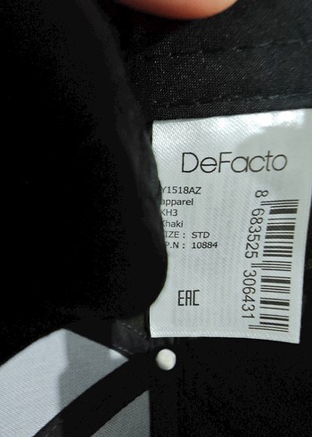 DeFacto Marka Erkek Kahverengi Polar Şapka - Görsel 3