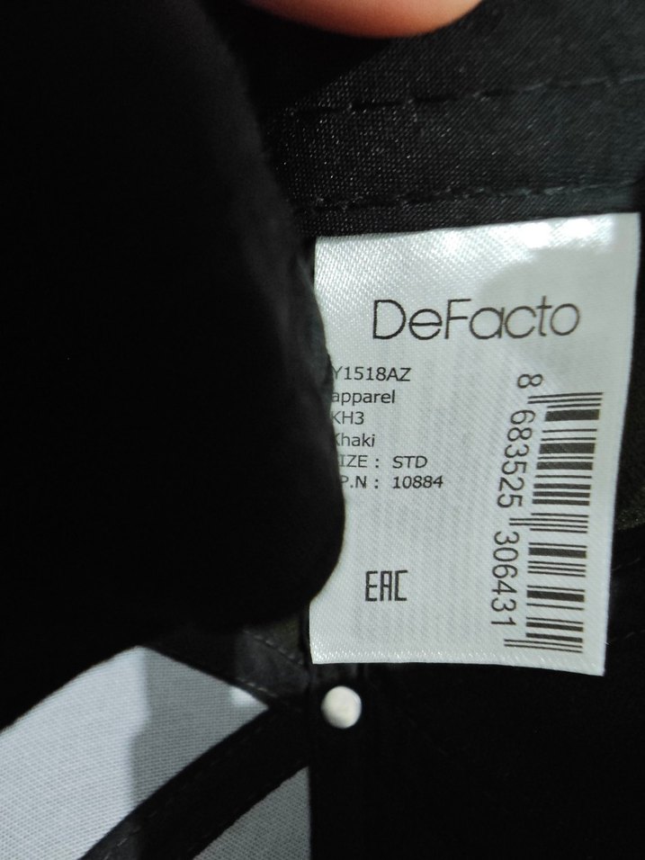 DeFacto Marka Erkek Kahverengi Polar Şapka - Görsel 3