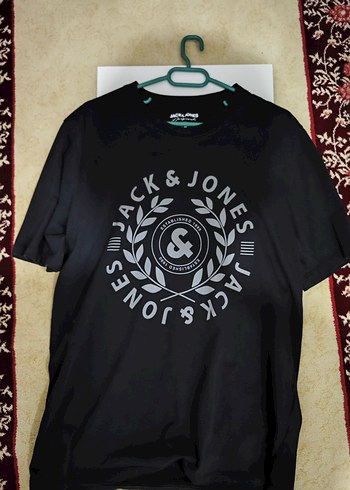 Jack & Jones Siyah Baskılı Erkek Tişört - Görsel 2