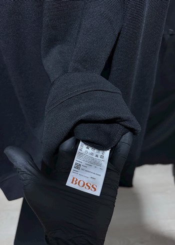 Boss Siyah Erkek Sweatshirt - Görsel 3