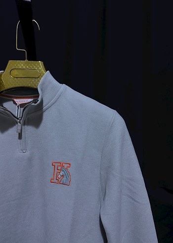 Hermes Gri Erkek Sweatshirt - Görsel 2