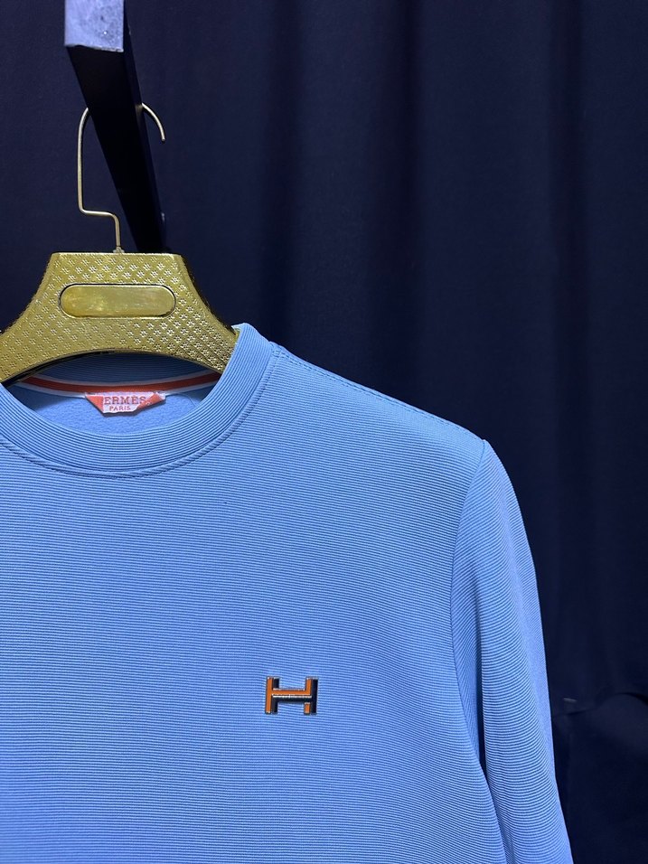 Hermes mavi Sweatshirt - Görsel 2