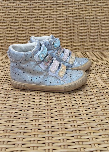 Kız Çocuk Mavi Bağcıksız Spor Ayakkabı - Görsel 2