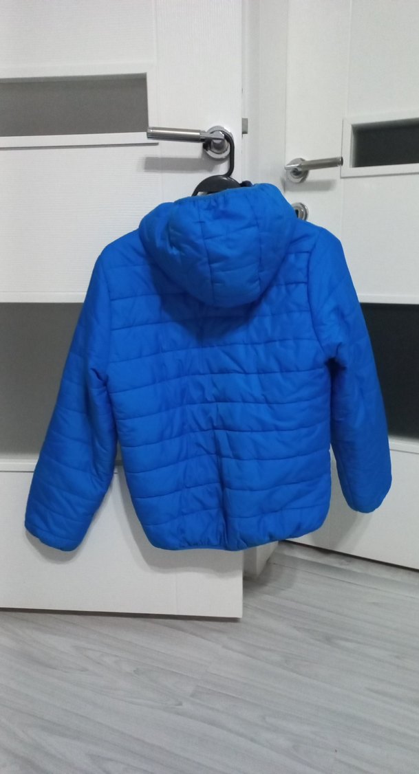 Erkek Çocuk Mavi Fermuarlı Mont - Görsel 2