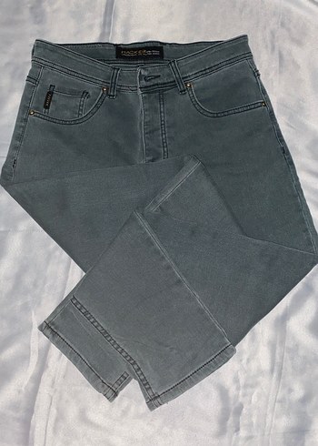 Su YeşiliErkek Denim Regular Fit Jean - Görsel 2