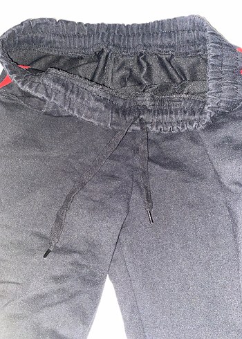 Kırmızı Siyah Erkek Rahat Paça Eşofman - Görsel 3