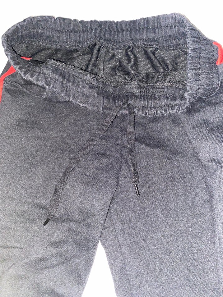 Kırmızı Siyah Erkek Rahat Paça Eşofman - Görsel 3