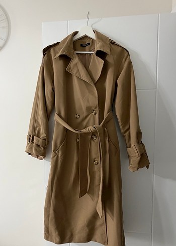 Bej Trençkot - Görsel 2