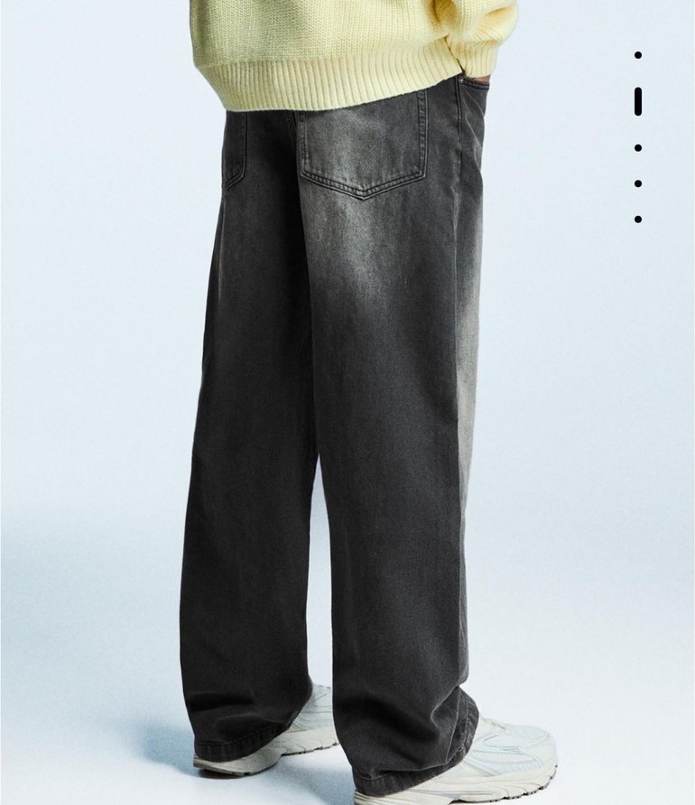 Baggy Jean Bershka - Görsel 2