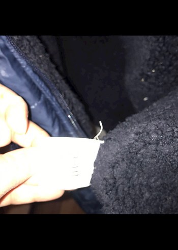 Erkek Çocuk Lacivert Kürklü Mont - Görsel 5