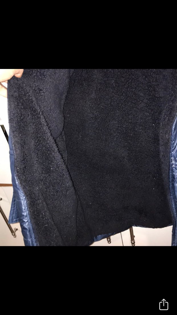 Erkek Çocuk Lacivert Kürklü Mont - Görsel 2