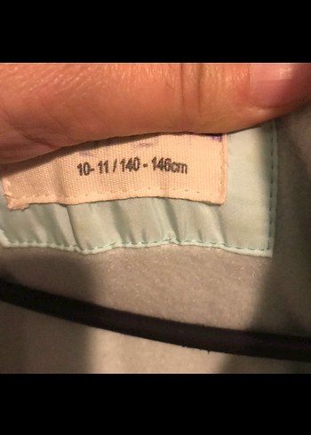 Kız Çocuk Pastel Renk Kapüşonlu Mont - Görsel 2