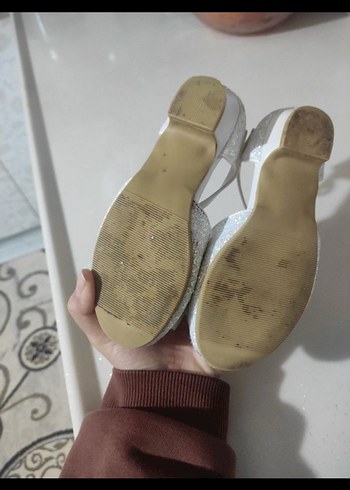 H&M marka simli elsa ayakkabı - Görsel 7