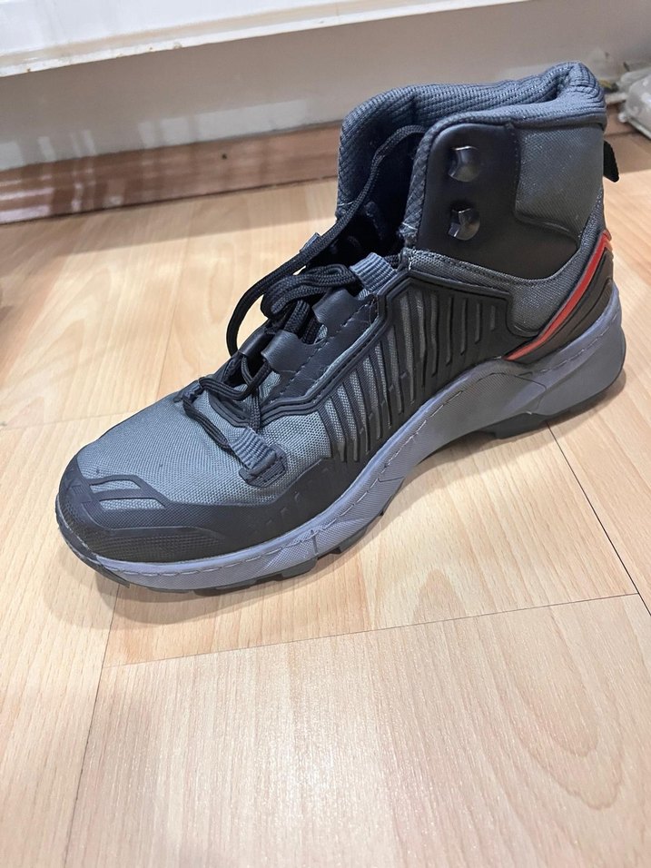 Gri Bağcıklı Erkek Outdoor Spor Ayakkabı - Görsel 2