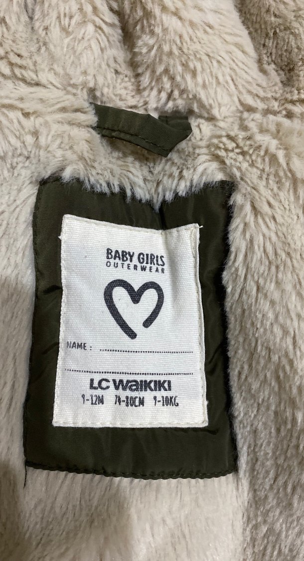 Erkek Çocuk Gri Kürklü Mont - Görsel 3