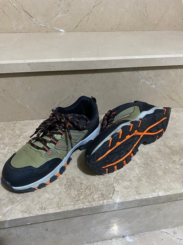 Kahverengi Kamuflaj Bağcıklı Outdoor Erkek Ayakkabı - Görsel 2