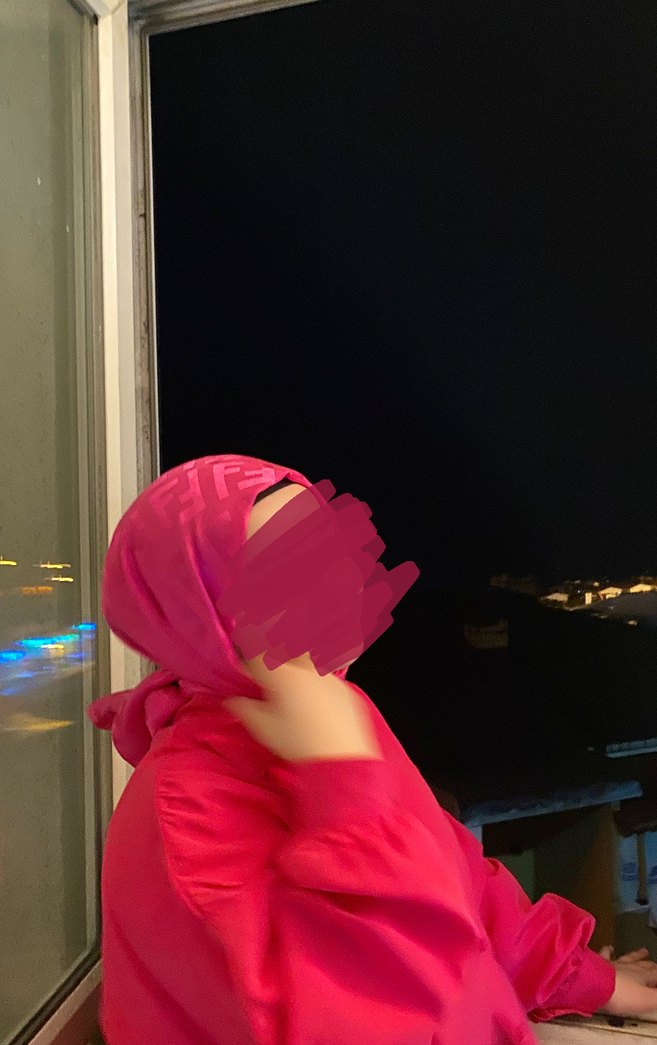 Parlak Pembe Kadın Şal - Görsel 2