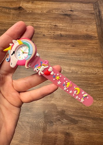 Renkli Unicorn Temalı Kadın Kol Saati - Görsel 4