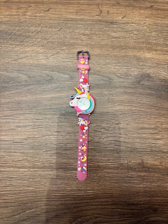 Renkli Unicorn Temalı Kadın Kol Saati - Görsel 2