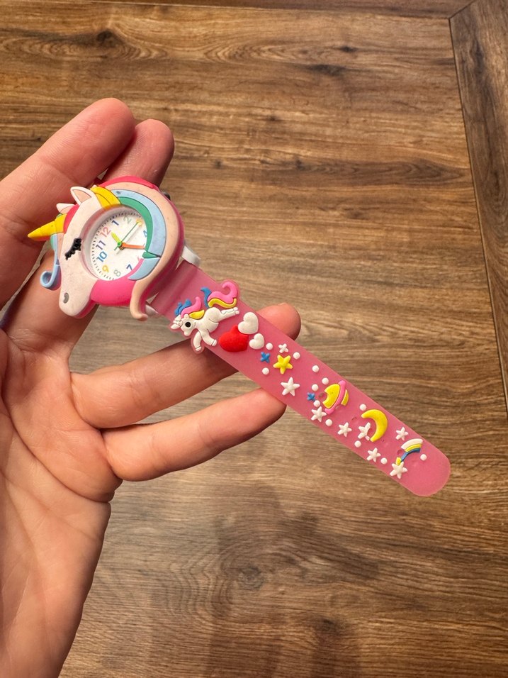 Renkli Unicorn Temalı Kadın Kol Saati - Görsel 4