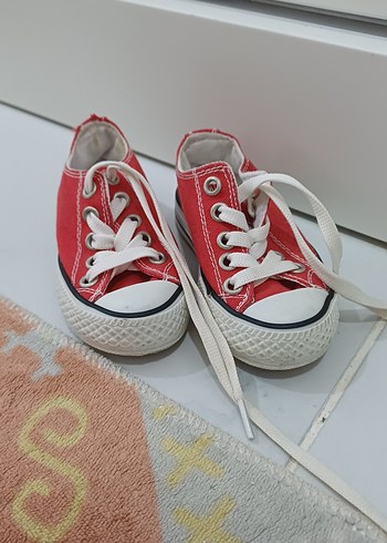 Converse Bebek Kırmızı Işıklı Converse 21 no