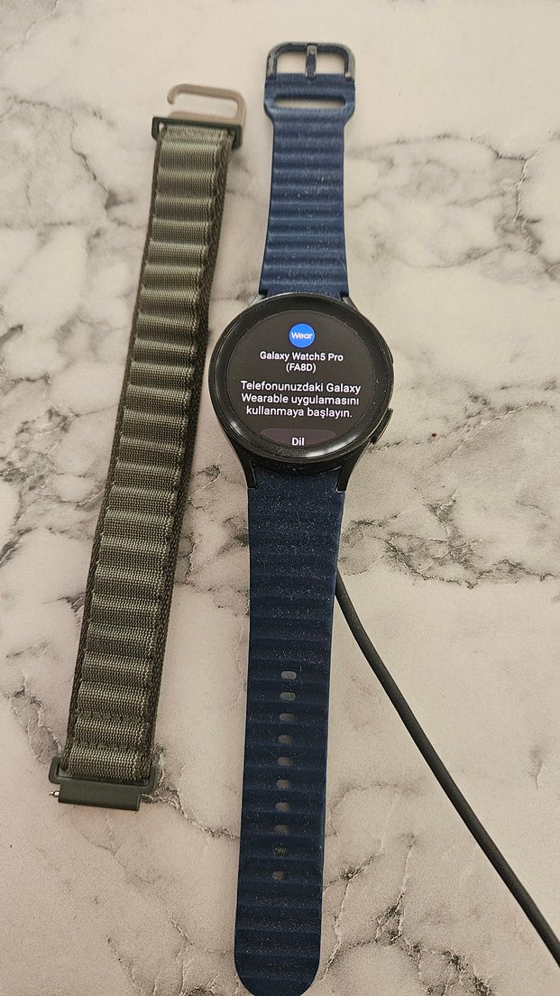 Samsung Galaxy Watch5 Pro Lacivert Akıllı Saat - Görsel 2