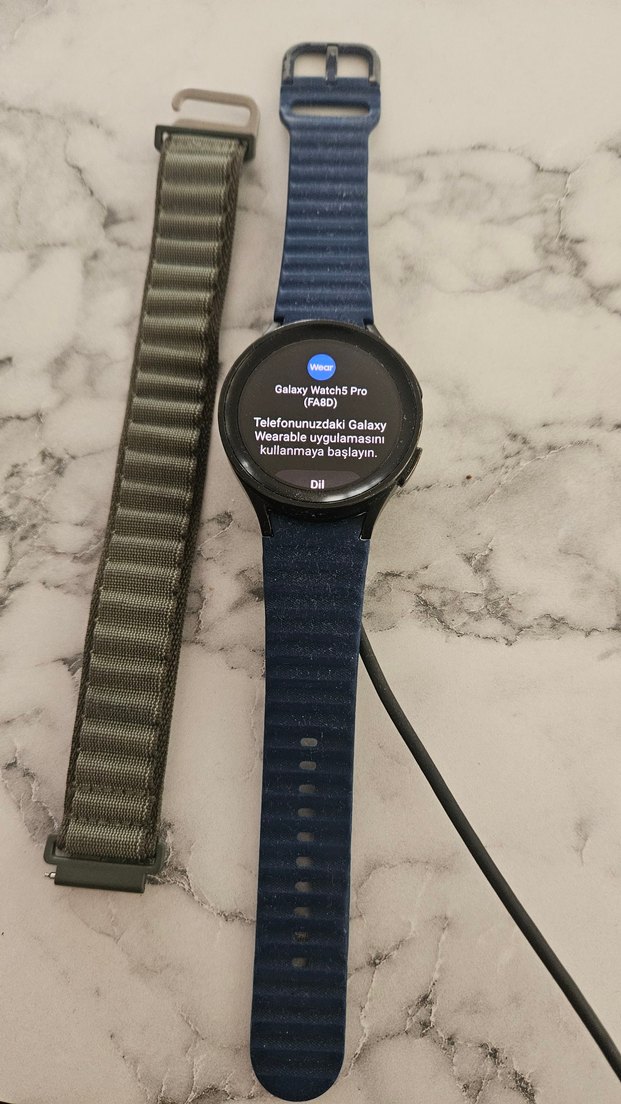 Samsung Galaxy Watch5 Pro Lacivert Akıllı Saat - Görsel 3