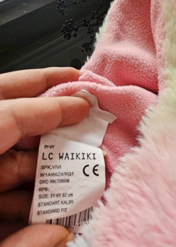 Çok Renkli Peluş Çocuk Bere Kulaklı - Görsel 5