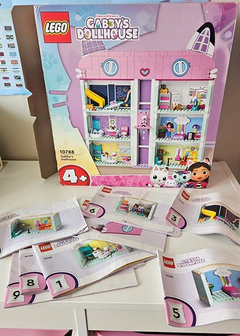 LEGO 10788 Gabbys Dollhouse Kutulu, Eksiksiz, Temiz - Görsel 7