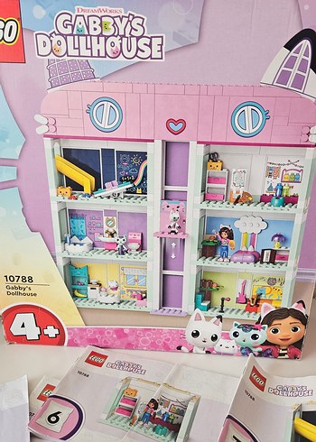 LEGO 10788 Gabbys Dollhouse Kutulu, Eksiksiz, Temiz - Görsel 8