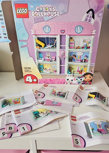 LEGO 10788 Gabbys Dollhouse Kutulu, Eksiksiz, Temiz - Görsel 5