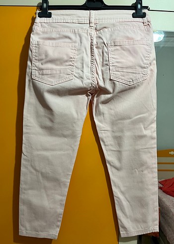 Pembe Kısa Paça Pantolon Ole - Görsel 2