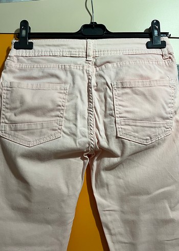 Pembe Kısa Paça Pantolon Ole - Görsel 5