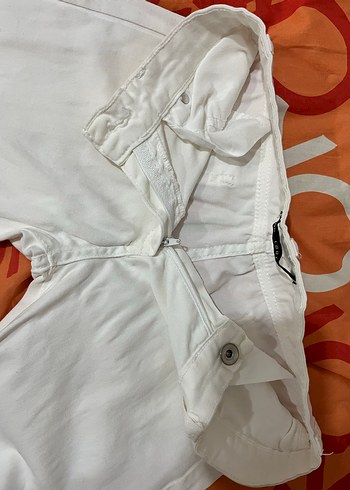 Beyaz Kadın Kumaş Pantolon Souchi - Görsel 4