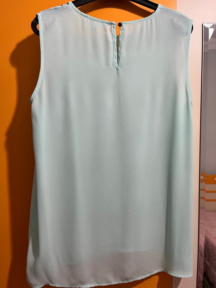 Koton Lazer kesim Kolsuz Bluz - Görsel 2