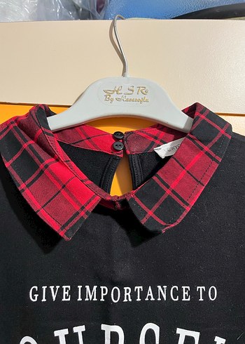 Kız Çocuk Siyah Uzun Kollu Üst LCW - Görsel 5