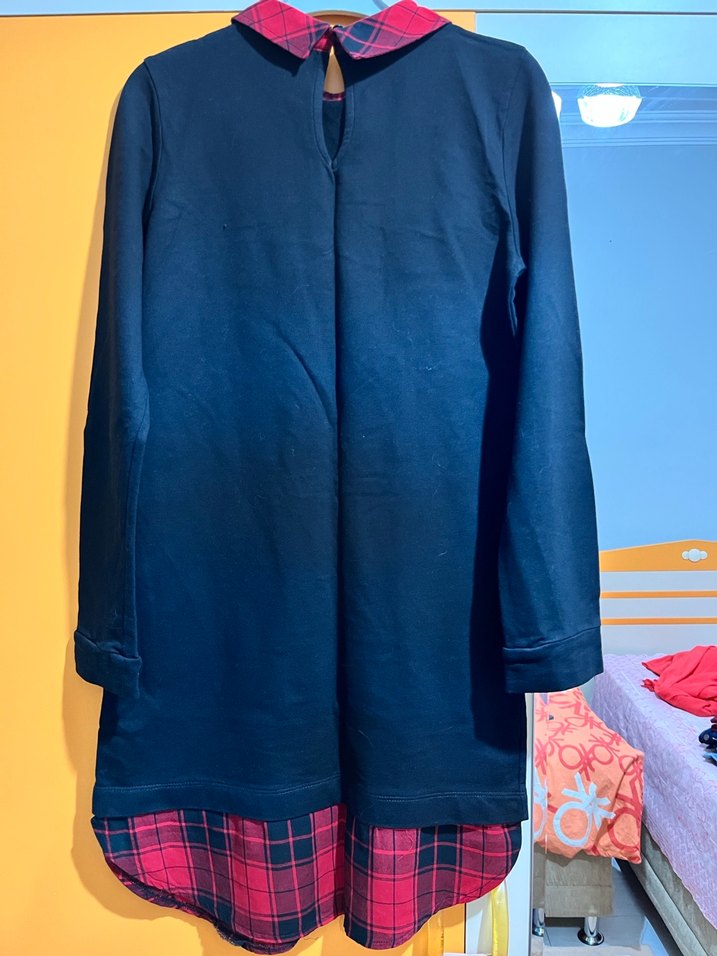 Kız Çocuk Siyah Uzun Kollu Üst LCW - Görsel 2