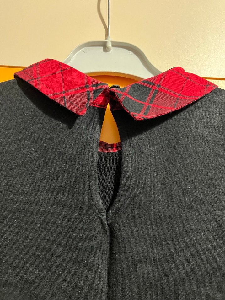 Kız Çocuk Siyah Uzun Kollu Üst LCW - Görsel 4