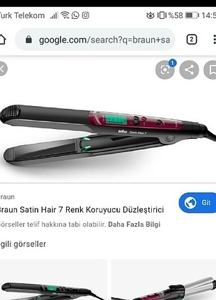 BRAUN DÜZLEŞTİRİCİ