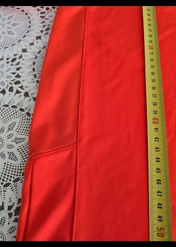 Kırmızı Siyah Yakalı Erkek Polo Tişört - Görsel 6