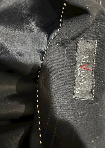 Alvina Siyah Kadın Midi Takım Elbise - Görsel 6