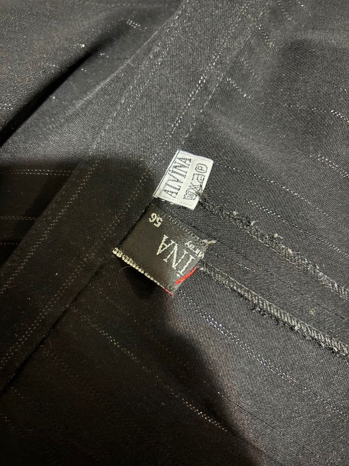 Alvina Siyah Kadın Midi Takım Elbise - Görsel 5