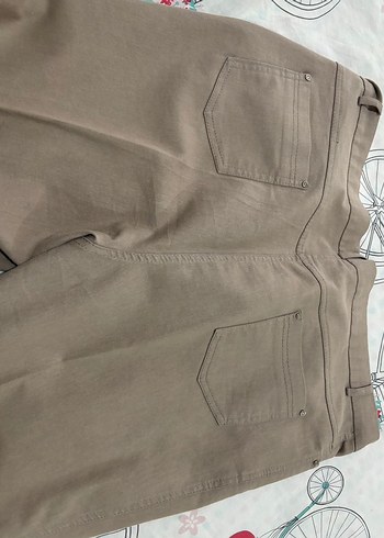 Selen Kadın Kumaş Pantolon Bel Detaylı - Görsel 5